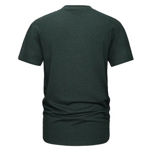 เสื้อยืดผู้ชายพิมพ์ลายด้านหลัง ดีไซน์ใหม่ทันสมัยสำหรับฤดูร้อน ลายพิมพ์ยอดนิยม แขนสั้น รับสกรีนโลโก้ ขายส่ง - Product Image 4