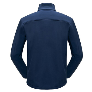 Premium Design Customized <b>Men's</b> Fashionable Warm Soft <b>Half</b> Polyester Outdoor Workwear Softshell <b>Jacket</b> - Product Image 2