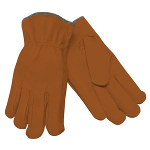Gants de travail en cuir de vachette pleine fleur pour hommes, protection des mains, gants de conduite - Product Image 1