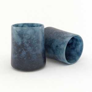 Vaso Clásico de Resina con Patrón de Remolino, Nuevo Vaso para Bebidas, Hecho a Mano, Ecológico, Apto para Microondas, Ligero - Product Image 1