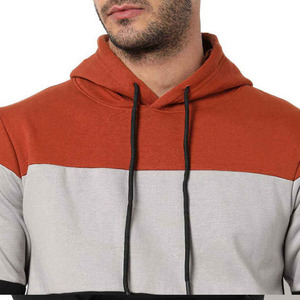 Pull-over respirant en molleton 100 % coton de haute qualité, 3 tons de couleur, broderie personnalisée du logo, pour homme, automne, 450 g, poids lourd - Product Image 4