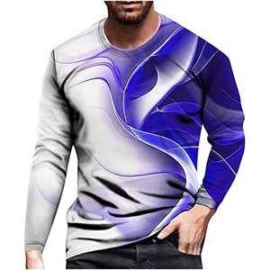 Sudadera de Cuello Redondo para Hombre, Personalizada con Sublimación, Estilo Holgado, Gruesa, con Hombros Caídos, Diseño Sólido para Invierno, 100% Poliéster, 2022 - Product Image 6