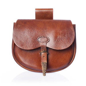 Étui de ceinture en cuir véritable de haute qualité pour ciseaux de barbier, pochette pour outils de coiffure, accessoires, support de ceinture de taille ou d'épaule - Product Image 1