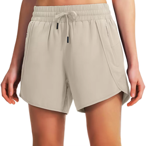 Pantalones Cortos Deportivos para Mujer, Diseño Moderno, Secado Rápido, Poliéster y Elastano, Logotipo Personalizado, Proveedor Mayorista - Product Image 4