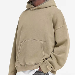 Sudadera con Capucha y Cuello Redondo de Forro Polar Lavado Bordado para Mujer, Tallas Grandes, Invierno/Otoño/Primavera, OEM - Product Image 3