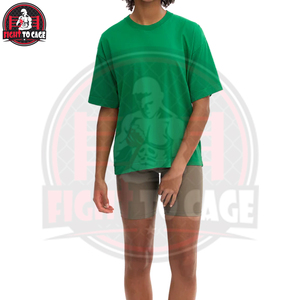 เสื้อยืดลำลองทรงหลวมสีเขียวรักษ์โลก ระบายอากาศได้ดี คุณภาพพรีเมียม ปี 2026 สำหรับฤดูร้อน ปรับแต่งได้ตามต้องการ พิมพ์โลโก้ของคุณเองได้ - Product Image 4