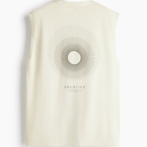 Breathable Spandex/Cotton -Quick Dry Eco-Friendly Solid Color Sleeveless Fitness Wear with Customized Options - Product Image 6