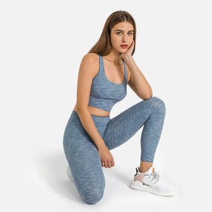 สปอร์ตบราสำหรับผู้หญิง รองรับหนัก กระชับ เหมาะสำหรับวิ่ง ออกกำลังกาย ยิม โยคะ รองรับปานกลาง ไร้ตะเข็บ มีไซส์ใหญ่ - Product Image 2