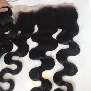 Venta al por mayor 100% Extensiones de Cabello Virgen Vietnamita Super Doble Dibujado Negro Cuerpo Ondulado Paquetes Rizados Peluca de Cabello Humano - Product Image 1