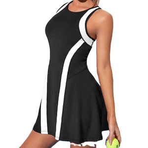 Latest Design Breathable Polyester Women's Tennis Uniform Customized Printing Custom Color Front Logo - Product Image 5