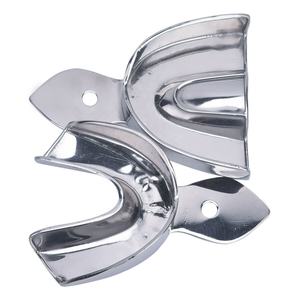 Manual Dental Impression Trays Full Mouth Thermoform Upper Lower Type Acrylic CE Certified by <b>Blush</b> surgical - Product Image 6