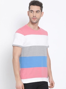 Chemise décontractée pour homme à double boutonnage, 100% coton, écologique, à manches courtes, col rond, en tissu tricoté, pour l'été - Product Image 3
