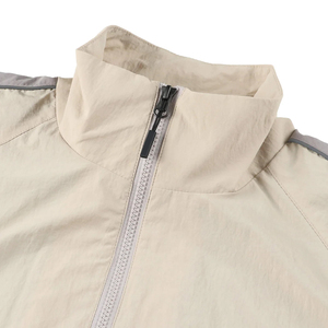 OEM High Quality Men's <b>Waterproof</b> Nylon Windbreaker <b>Jacket</b> Breathable Hooded Casual Zipper Plus Size Color Contrasting Summer - Product Image 4