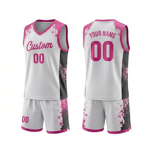 Conjuntos de Camisetas y Pantalones Cortos de Baloncesto Sublimados Personalizados, Uniformes de Baloncesto para Equipos, Uniformes de Baloncesto para Hombre - Product Image 6