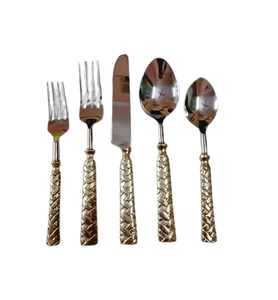 Stainless Steel <b>Spoon</b> and Knife Cutlery With Best Price Manufacturer Supplier Flatware Set for Restaurants Cutlery - Product Image 3