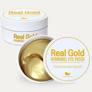 Patchs pour les yeux 60 pièces Prreti Real Gold Hydrogel Eye Patch 60 feuilles Masques pour les yeux Fabriqués en Corée - Product Image 4