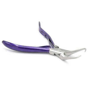 Kit professionnel de 4 outils de pose d'extensions capillaires en acier inoxydable, ensemble de pinces à extensions de haute qualité avec aiguille de tirage et boucle - Product Image 4
