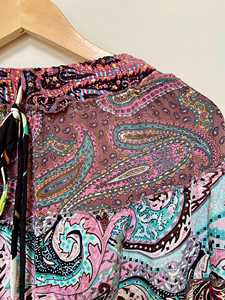 Wholesale Lot tiered <b>Patchwork</b> <b>skirts</b> colorful fairy core exotic long <b>skirts</b> floaty stripped maxi <b>skirts</b> Ibiza party up-cycled - Product Image 5