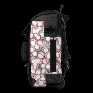 Nylon 50-70L Baseball Gear Bag Backpack with Fence Hook <b>Shoe</b> Pocket Helmet <b>Holder</b> & Multi-Functional Storage Compartments - Product Image 4
