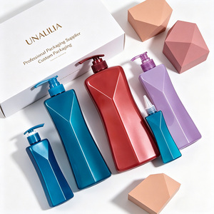 PET Plastic Screen Printing Premium Empty 250ml 500ml 800ml 1000ml Customized Hair Conditioner Shower Gel Cosmetic Packaging - Product Image 4