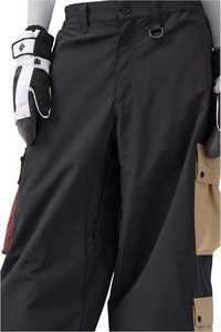 Pantalones Anchos de Estilo Patchwork, Unisex, Cintura Alta, Corte Holgado, Casual, Hip Hop, Moda Urbana - Product Image 3