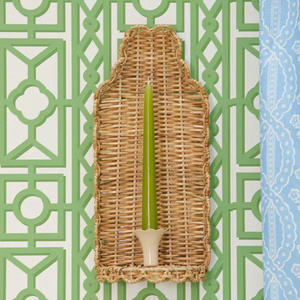 Applique murale en rotin de style vintage, support mural artisanal en osier pour une ambiance chaleureuse à la maison - Product Image 4