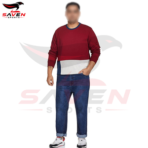 Wholesale Winter Warm Men <b>Sweatshirt</b> Thick Brushed Fleece Custom Logo <b>Plain</b> Crewneck Long Sleeve Pullover <b>Sweatshirt</b> - Product Image 4