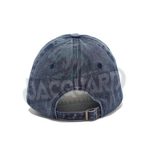 Gorra de béisbol de alta calidad, 100% poliéster, con panel estructurado, lisa, de uso común. - Product Image 3