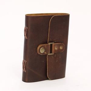 Premium Handmade Genuine Leather <b>Journal</b> with Vintage Deckle Edge Cotton Paper Blank Notebook for <b>Writing</b> Sketching Art Diary - Product Image 3