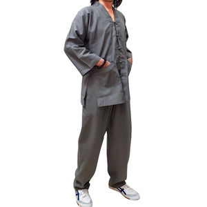 ชุดยิวยิตสู กังฟู ศิลปะการต่อสู้ สำหรับผู้ใหญ่ ผ้าฝ้าย 100% ระบายอากาศได้ดี ทนทาน นุ่ม สบาย ปรับแต่งได้ คุณภาพสูง - Product Image 4