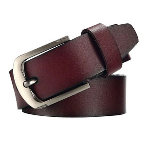 Cinturones de Cuero de Diseño Personalizado al por Mayor, Hebilla Ajustable de Primera Calidad, Uso Duradero para Hombres, Uso Diario - Product Image 1