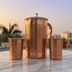 FAIZA CRAFT - Juego de Tazas Moscow Mule Ecológicas de 500 ml, Cobre Puro, Diseño Clásico, Superficie Pulida, para Restaurantes y Fiestas - Product Image 3