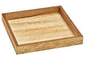 Bandeja Cuadrada de Madera para Servir - Diseño Moderno, Apta para Lavavajillas, Ecológica, para Comida, Aperitivos y Desayuno - Product Image 5