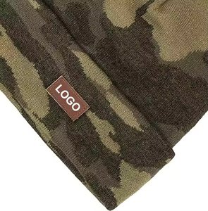 Gorros de Calavera Personalizados de Moda, Gorros de Invierno Elásticos Tejidos, Gorros con Forro de Satén Suave - Product Image 6