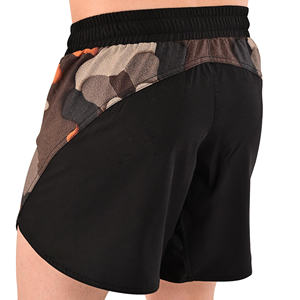 Men MMA Shorts Print <b>Elastic</b> Waist Gym Training Kickboxing Lightweight Quick Dry Colorful Top top mens mma martial arts - Product Image 5