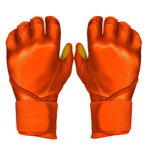 Gants de baseball professionnels personnalisés à longs poignets, 100% cuir Cabretta de qualité supérieure - Product Image 2