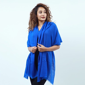 Lady's Fashionable 100% Cashmere Yarn Winter Scarf Shawl <b>Wrap</b> Medium Warm Argyle Checkered Durable Lightweight KMB Pashmina - Product Image 5
