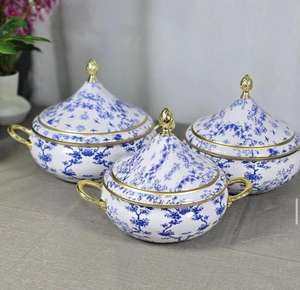 หม้อสแตนเลสพร้อมฝาปิดสำหรับเสิร์ฟอาหารร้อนในงานเลี้ยงอาหารค่ำครอบครัวและงานจัดเลี้ยง - Product Image 6