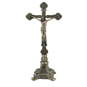 Metal Made Bishop's Blessing Crucifix Eco-friendly Customizable Custom Color Offset Printing Christian Catholic Church Crucifix - Product Image 3