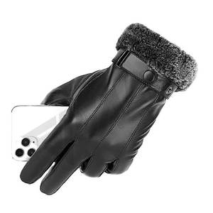 Guantes de Cuero Personalizados para Hombre, de Alta Calidad, para Invierno y Deportes, Guantes de Moda de Cuero para Mujer, Venta Directa desde Pakistán - Product Image 3
