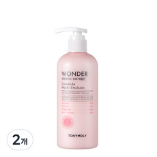 Tony Moly Wonder Ceramide Mochi Emulsion 300ml 2pz Bottiglia Idratante Prezzo Scontato - Product Image 1