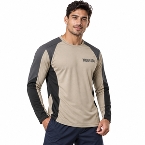 Camiseta Deportiva de Alto Rendimiento para Hombre, Marca Privada, Poliéster de Secado Rápido, Logotipo Personalizado, Ropa Deportiva Personalizada de Fábrica - Product Image 6