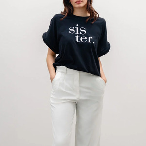 Camiseta Casual de Mujer con Cuello Redondo y Manga Corta, Estampada, 2026, Alta Calidad, Ecológica, Transpirable, Lona de Poliéster/Algodón, Precio Bajo - Product Image 1
