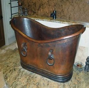 Grifo de Bañera Clásico de Pie con Triple Manija, Mezclador de Agua Fría y Caliente de Latón para Baño y Hotel - Product Image 4
