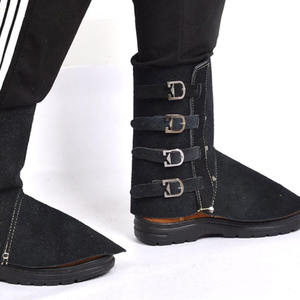 Welding <b>Shoe</b> Spats Heat Custom Color Cowhide Leather <b>Working</b> Welding <b>Shoe</b> Cover Sale in Pakistan - Product Image 4