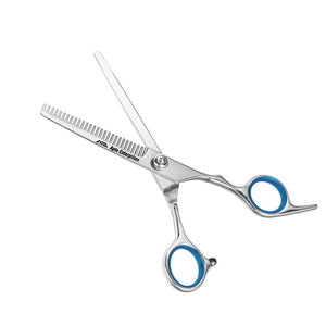 Juego de Tijeras de Acero Inoxidable para Cortar y Entresacar Cabello, para Barbería, Peluquería y Salón de Belleza - Product Image 3
