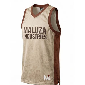 Tenue d'entraînement de basketball haut de gamme : Maillot léger en mesh et short personnalisés pour équipe – Maluza Industries Global Sport - Product Image 5