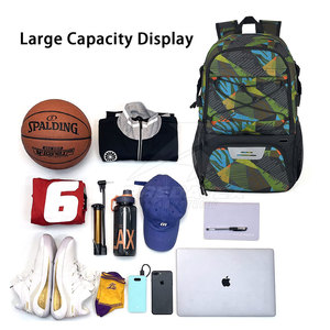 2026 Basketball <b>Backpack</b> Ball Compartment for <b>Boys</b> Girls Fits Basketball Volleyball Sports Equipment Bags - Product Image 6