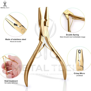 Buen Proveedor, Última Tendencia, Kit de Herramientas para Extensiones de Cabello de Alta Gama, Totalmente Personalizado, Duradero, con Acabado en Dorado, para Salón y Belleza - Product Image 6