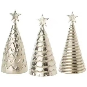 Luxury Iron <b>Christmas</b> <b>Tree</b> Ornament Premium Festive Accent for Winter Home Styling - Product Image 5